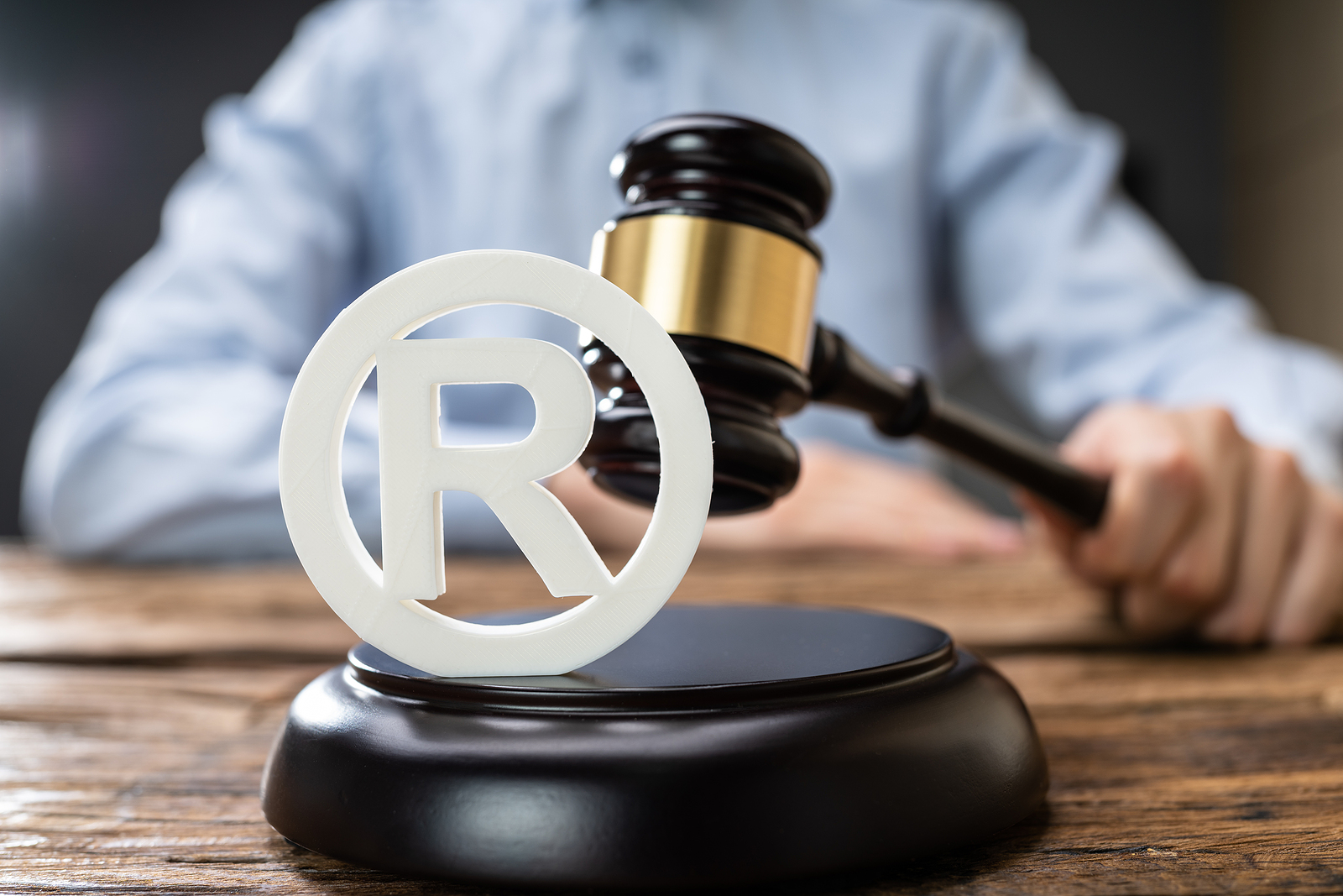 Brand Trademark Law. Registered Intellectual Property And Brand